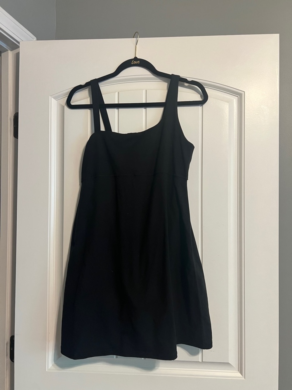 Offline Aerie black active dress with shorts size M